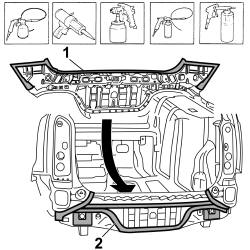 R.R. REAR TRIM (structural element)