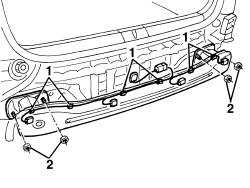 R r rear sacrificial beam