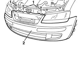 R.R. FRONT BUMPER