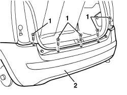 R.R. REAR BUMPER