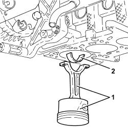 Piston connecting rod set - r r