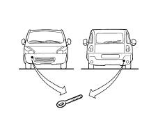 TOWING POINTS