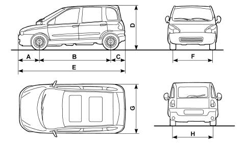 VEHICLE DIMENSIONS