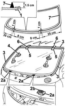 OUTER WINDSCREEN MOULDING - R R