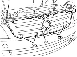 CENTRAL FRONT GRILLE - R R