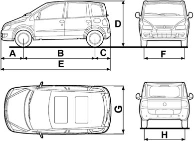 VEHICLE DIMENSIONS