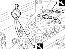 Lubrication system - check delivery pressure
