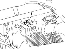 Engine oil drain plug - replace