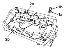 Oil sump bulkhead - r r