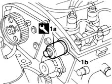 Overhead camshaft - r r on vehicle