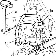 Pressure pump/manifold pipe - r r