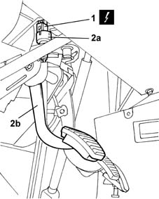Clutch pedal switch - r r
