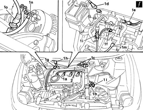 Diesel injection wiring harness - r r