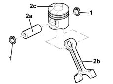 Piston/cylinder liner - r r