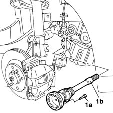 Intermediate drive shaft - r r