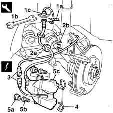 FRONT BRAKE CALIPER (one) - R.R.