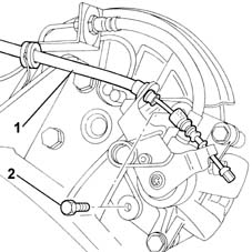 Rear brake discs r r