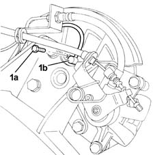 Rear brake disc guard - r r