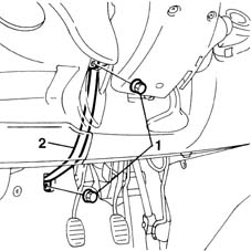Pedal unit - overhaul