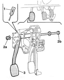 Clutch pedal - r+r