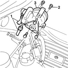 Power steering pump r r