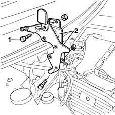 Power steering pump mount - r r