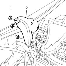 Power steering pump mount - r r