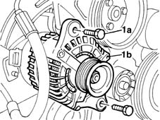 Power steering pump mount - r r