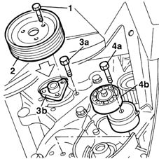 Power steering pump mount - r r