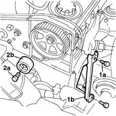 Power steering pump mount - r r