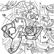 Power steering pump mount - r r