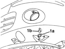 Fog lamp beam - adjust