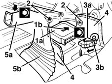 AIR BAG ECU - R+R