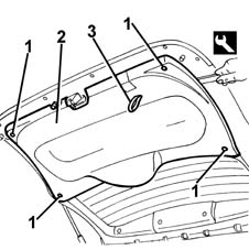 Tailgate interior panel - r+r