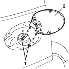 Fuel filler flap - r+r