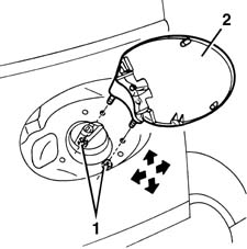 Fuel filler flap - r+r
