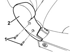 Rear seat guard (one) - r r