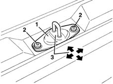 TAILGATE LOCK STRIKER - R+R