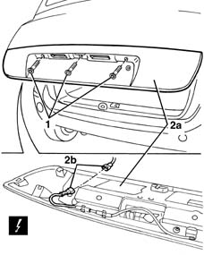 NUMBERPLATE HOLDER - R+R