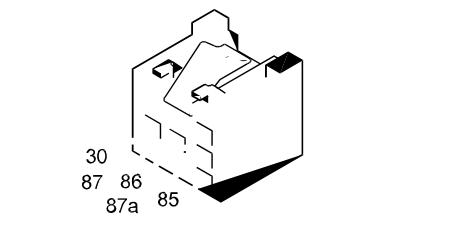 J17 Diesel preheating relay