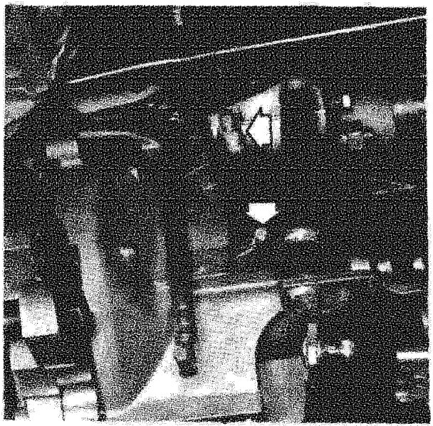 View of the gear engagement relay mounting area under the vehicle dashboard