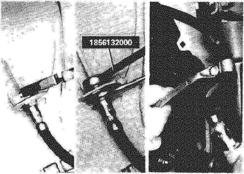 View of the brake pipe connection area with part number 1856132000 visible