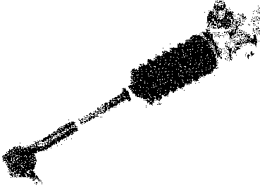 Steering box assembly component (left section)