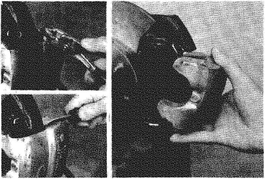 Removing-refitting brake caliper