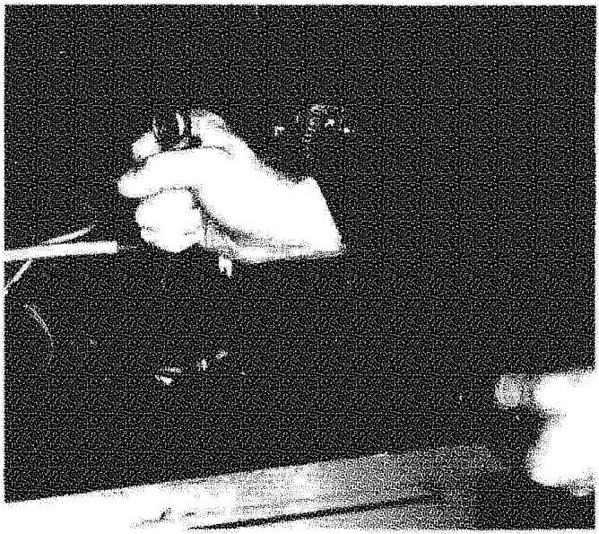Removing-refitting rod from bracket