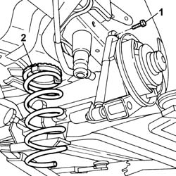 REAR SUSPENSION AXLE - R+R INCLUDES BLEEDING