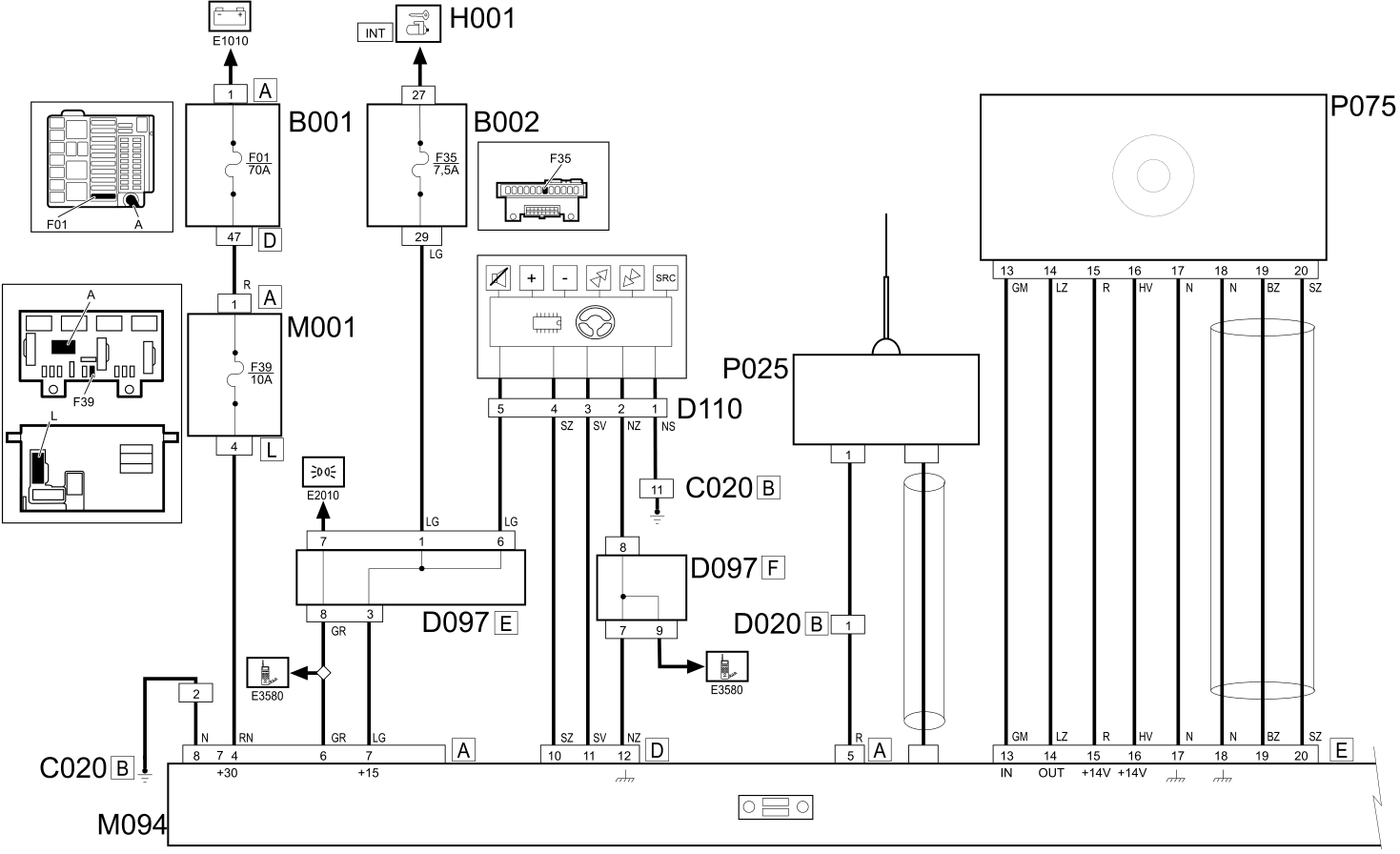 RADIO - WIRING DIAGRAM