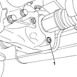 REAR SUSPENSION AXLE - R+R INCLUDES BLEEDING