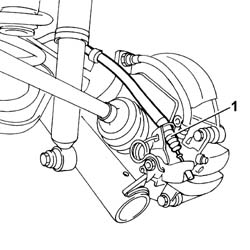 REAR SUSPENSION AXLE - R+R INCLUDES BLEEDING