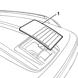 LONGDITUDINAL MOULDING ON ROOF R R